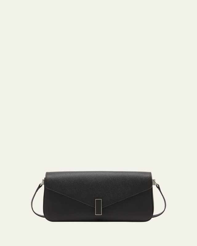 Iside Flap Leather Shoulder Bag